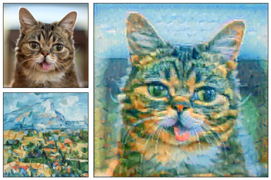 Style Transfer example