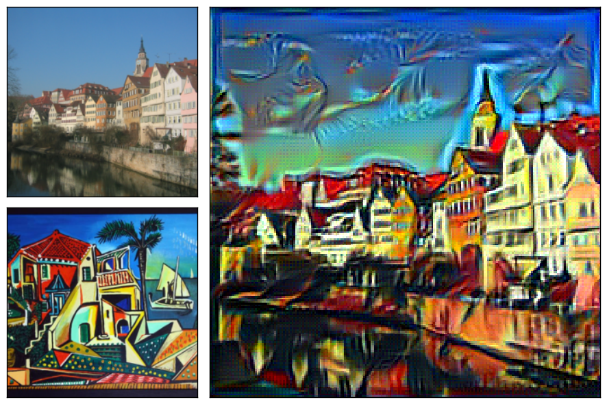 Style Transfer example
